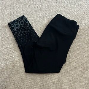 GAIAM Black High-Waist Leggings